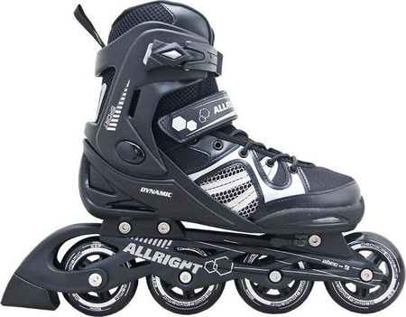 Łyżworolki regulowane rolki Allright Dynamic ABEC-9 koła 84mm rozmiar 43-46