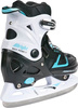 Łyżworolki 2w1 Rolki Łyżwy hokejowe Max Power biało-czarne 33-36