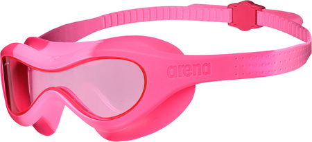 Dziecięce okularki Arena Spider Kids Mask pink-freakrose-pink rozmiar uniwersalny