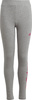 Legginsy dla dzieci adidas Essentials Linear Logo szare IC3580