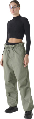 Koszulka damska 4F Longsleeve FNK F483 czarne 4FRAW24TFLOF483 20S