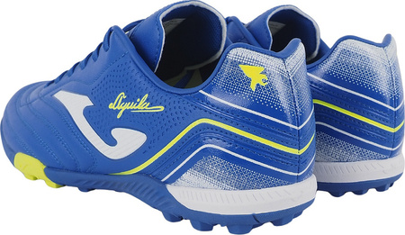 Buty piłkarskie Joma Aguila 2504 Turf niebiesko-żółte AGUW2504TF