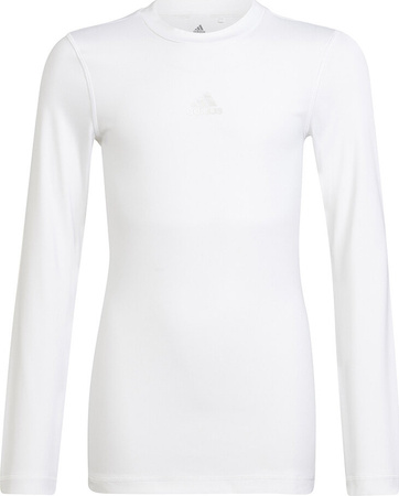 Koszulka dla dzieci adidas Youth Techfit Long Sleeve biała H23156