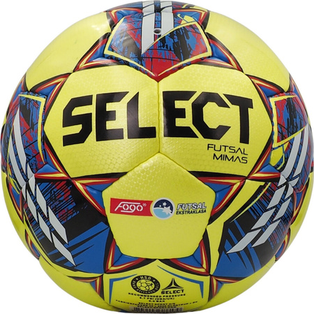 Piłka nożna Select Futsal Mimas Fogo Ekstraklasa FIFA Basic żółta 18667
