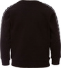 Bluza dla dzieci Kappa Ildan czarna 309004J 19-4006