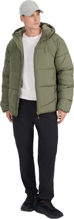 Kurtka puchowa męska 4F M0708 khaki 4FRAW25TDJAM0708 43S