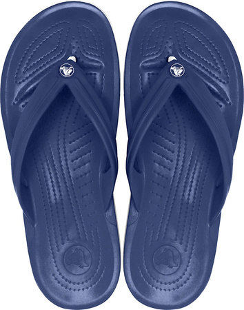 Klapki damskie Crocs Crocband Flip granatowe 11033 410