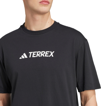 Koszulka męska adidas Terrex Classic Logo czarna JF9143