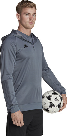 Bluza męska adidas Tiro 23 Competition Hoodie szara HU1347
