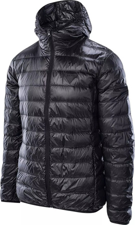 Męska kurtka pikowana kaczy puch Iguana Marcho czarny rozmiar M