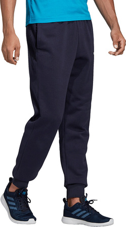 Spodnie męskie adidas Essentials Plain Tapered Pant FL granatowe DU0376