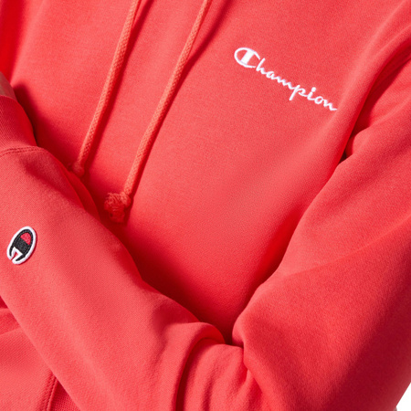 Bluza damska Champion Hooded Sweatshirt koralowa 118403 RS073