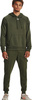 Bluza męska Under Armour Rival Fleece Hoodie oliwkowa 1379757 390