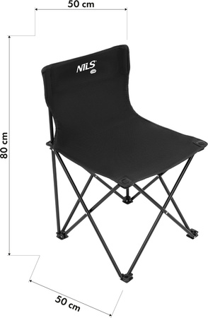 Zestaw turystyczny stolik + krzesła składany Nils Camp NC3304 czarny