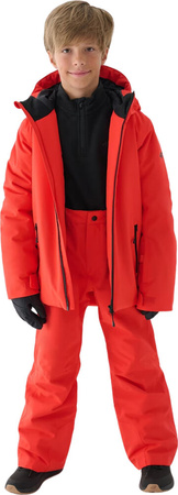 Kurtka narciarska dla chłopca 4F M532 czerwona 4FJWAW24TTJAM532 62S