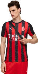 Koszulka męska Puma AC Milan Home Jersey Replica czarno-czerwona 779962 01