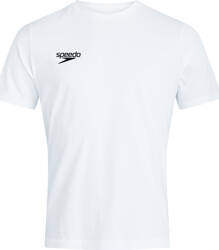 Męska koszulka z krótkim rękawem T-shirt Speedo Club Plain Tee Af biała rozmiar XXL