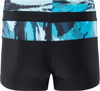 Męskie Bokserki Kąpielowe Tahu  black/sea print rozmiar XXL