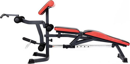 Ławka treningowa pod sztangę modlitewnik HMS wymiary 183 x 69 x 85 cm