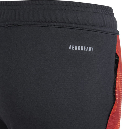 Spodnie dla dzieci adidas Tiro 24 Competition Training czarno-pomarańczowe IS1638