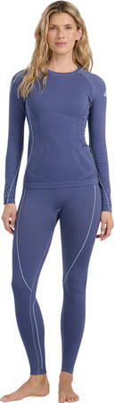 Spodnie legginsy bielizna termoaktywna damska 4F F204 denim 4FWAW25USEAF204 32S