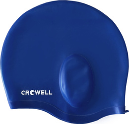 Czepek pływacki Crowell Ucho Bora niebieski kol.1