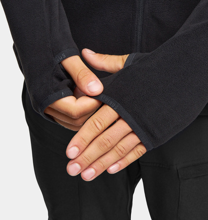 Bluza polarowa męska Alpinus Kerkis full zipper czarna, Tactical MK18884