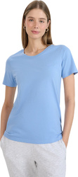 Koszulka damska 4F F2356 niebieska 4FWMM00TTSHF2356 32S