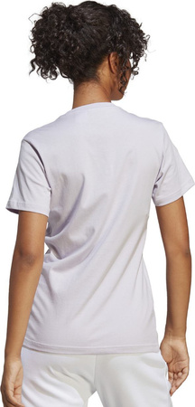 Koszulka damska adidas Loungwear Essentials Logo Tee fioletowa IC0633