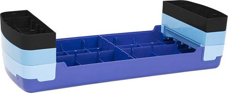 Step do aerobiku fitness HMS AS004 granatowo-niebieski