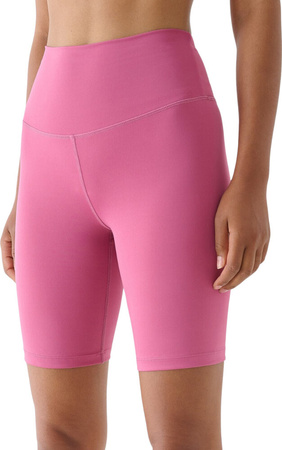 Legginsy damskie krótkie 4F F012 różowe 4FWAW24TFSTF012 53S