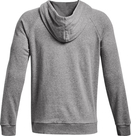 Bluza z kapturem męska Under Armour Rival Fleece Hoodie szara 1379757 025