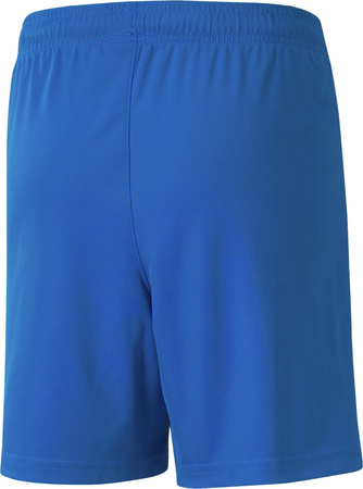 Spodenki dla dzieci Puma teamLIGA Shorts Junior niebieskie 704931 02