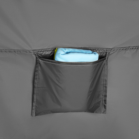 Przebieralnia namiot prysznic turystyczny duży Nils Camp NC3025 szary 120×120×210 cm