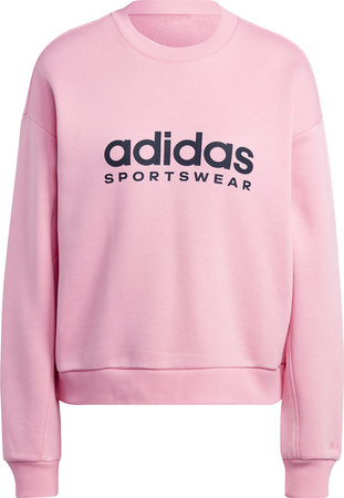 Bluza damska adidas ALL SZN Fleece Graphic różowa IC8716