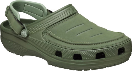 Chodaki męskie Crocs Yukon Vista II LR Clog zielone 207689 309