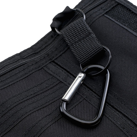 Portfel Magnum z karabińczykiem czarny