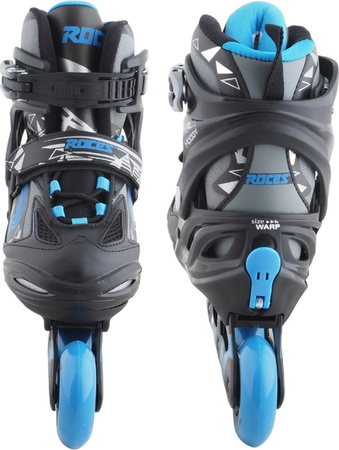 Łyżworolki Roces Moody Boy Tif czarno-niebieskie 400855 01