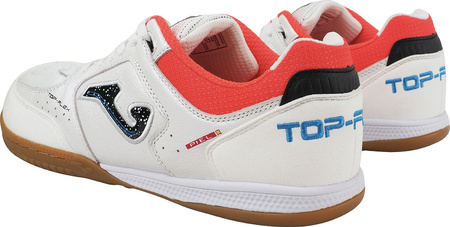 Buty piłkarskie Joma Top Flex Foot Shape 2502 Indoor białe FOTOPW2502IN