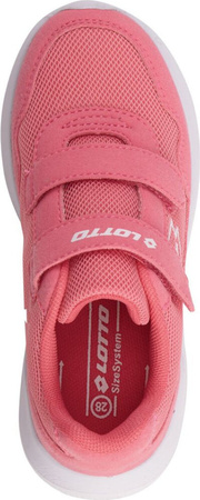 Buty dla dzieci Lotto Connect VL różowo-białe 2600820K 4310