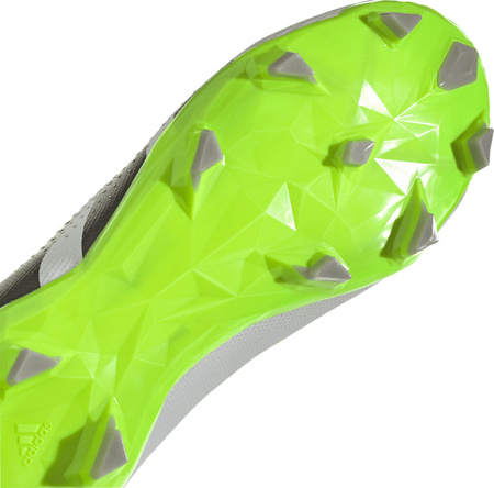 Buty piłkarskie adidas Predator Accuracy.3 L FG biało-szare GZ0014