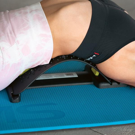 Przyrząd do rozciągania pleców z magnesami HMS prp02 zielony