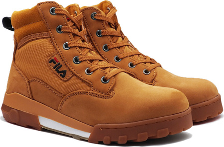 Buty damskie Fila Grunge II mid brązowe FFW0217 23015
