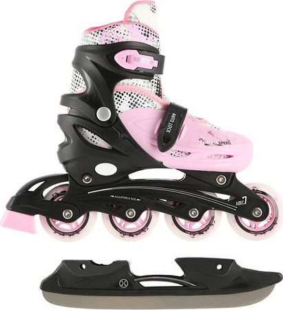 Rolki łyżworolki wrotki łyżwy z wymienną płozą Nils Extreme NH18331 r 31-34