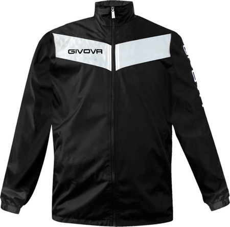 Kurtka Givova Rain Scudo czarno-biała RJ005 1003
