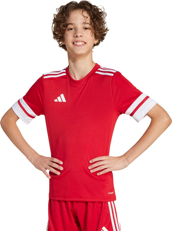 Koszulka dla dzieci adidas Squadra 25 czerwona JJ0051