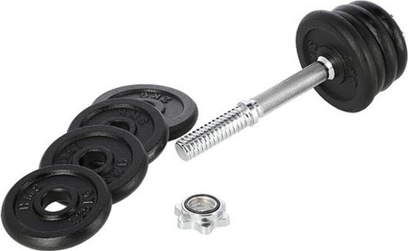 Hantel hantla sztangielka z gwintem HMS SG04 15 kg