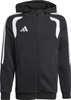 Bluza dla dzieci adidas Tiro 26 League Sweat Full Zip Hoodie czarna KF3324