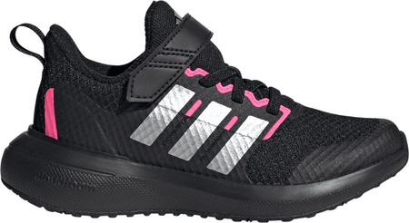 Buty dziecięce adidas FortaRun 2.0 EL K czarno-różowe IG0418