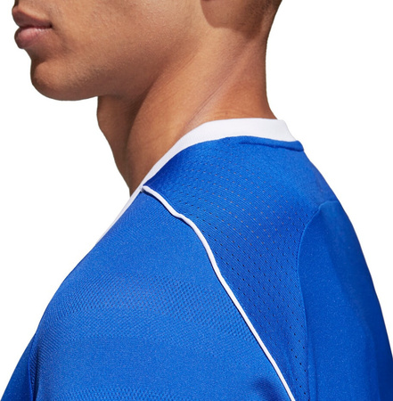 Koszulka męska adidas Tiro 17 Jersey niebieska BK5439